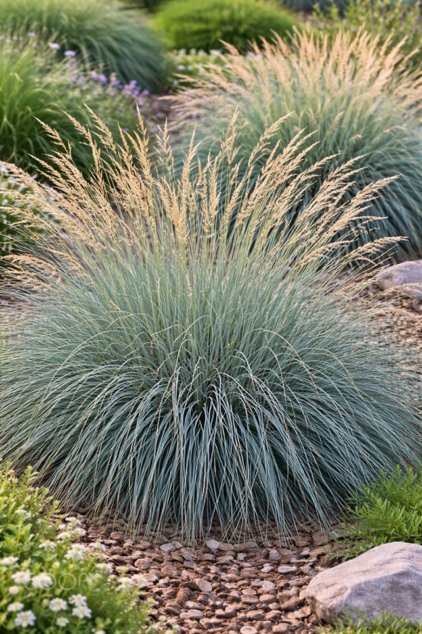 Blaustrahlhafer, blaues Hafergras