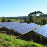 pv freiflächenanlage im garten