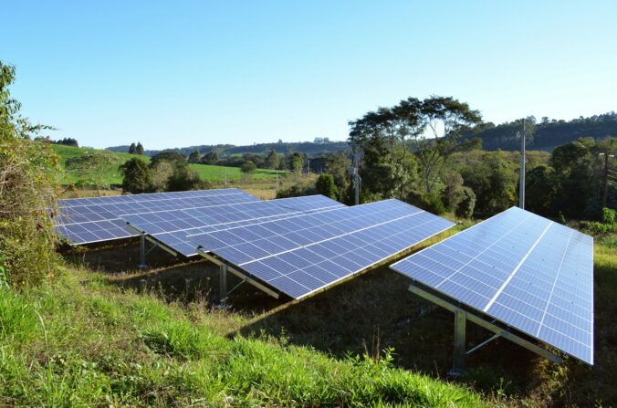 pv freiflächenanlage im garten