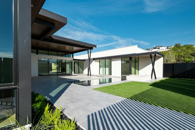 Pergola für Schatten